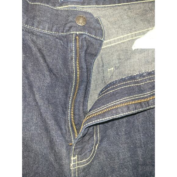 Vintage Tommy Jeans Tommy Hilfiger Carpenter Shorts/Jorts Y2K Baggy Denim| Sz 38 - Picture 10 of 16